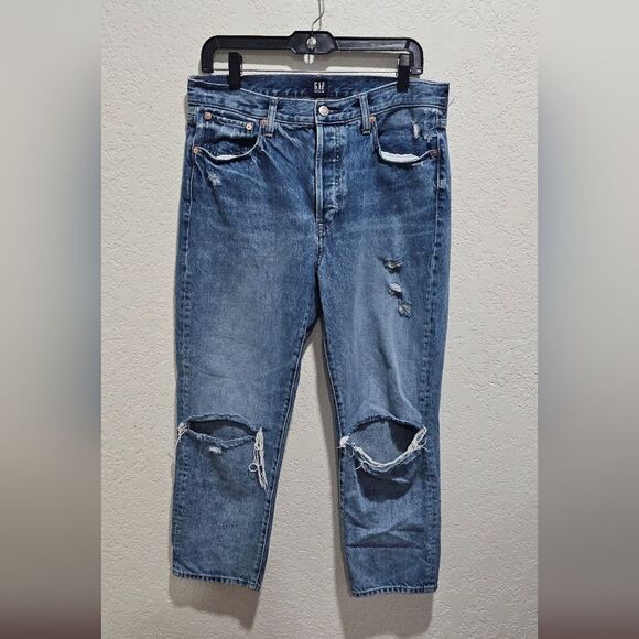 GAP Denim - Gap Boyfriend Distressed Denim Jean Size 8 / 29